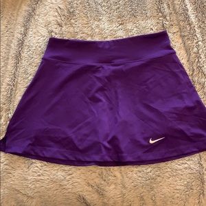 Dri-Fit Purple Nike Tennis Skirt
